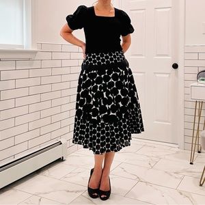 Autograph Polka Dot Skirt